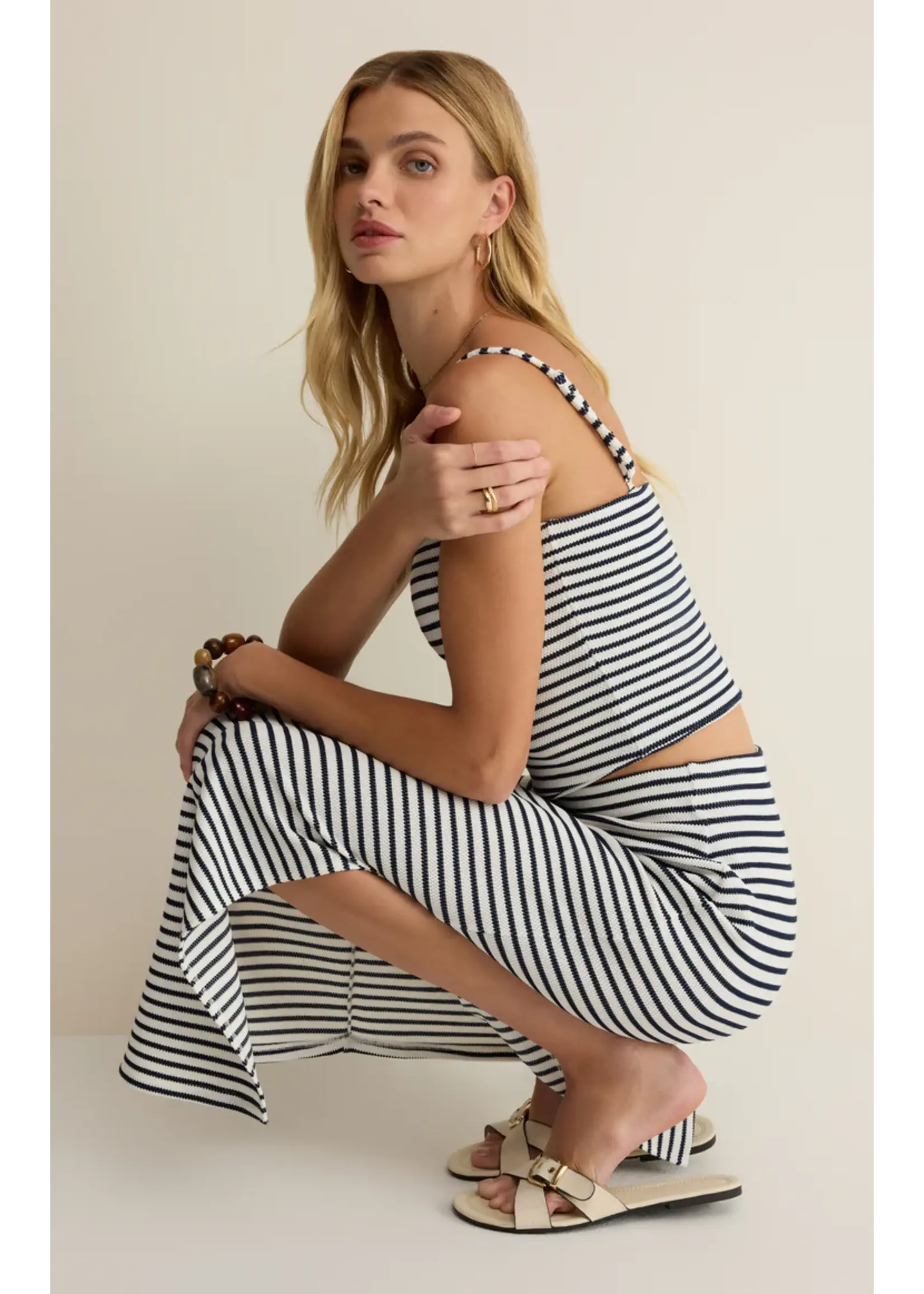 Z Supply Ainslie Stripe Midi Skirt - ZK262123