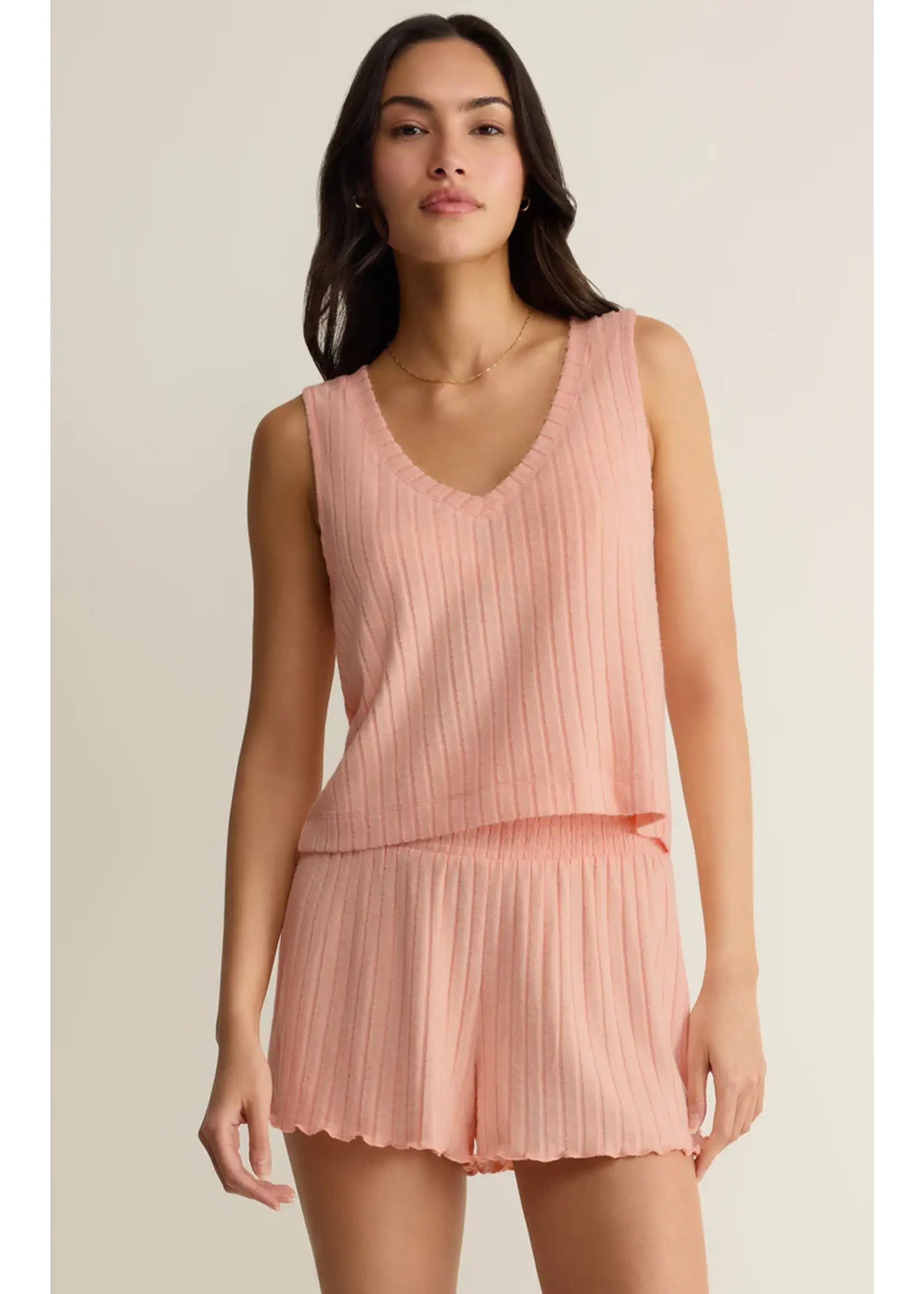 Z Supply Sloane V-Neck Rib Tank - ZLT261860