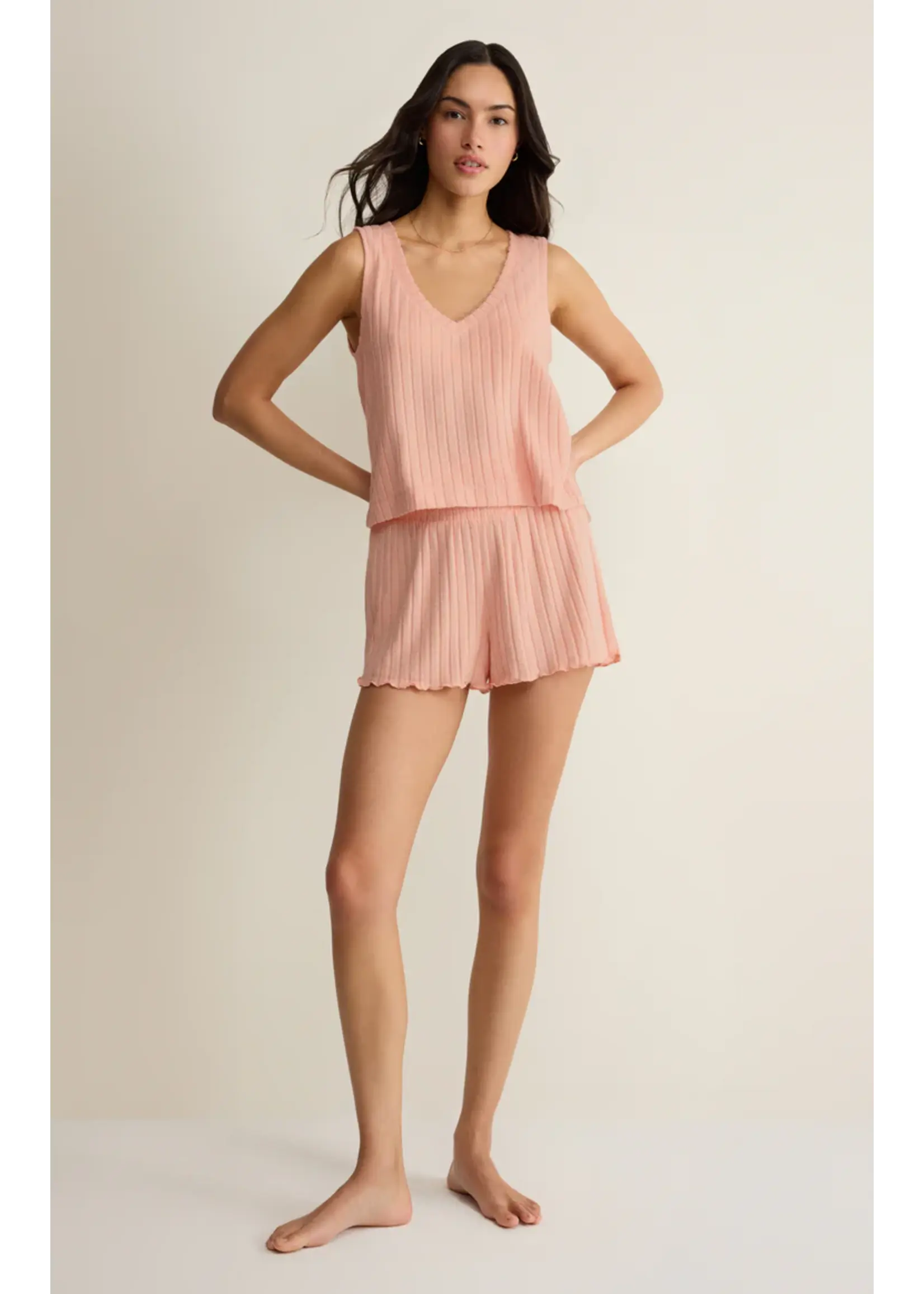 Z Supply Sloane V-Neck Rib Tank - ZLT261860