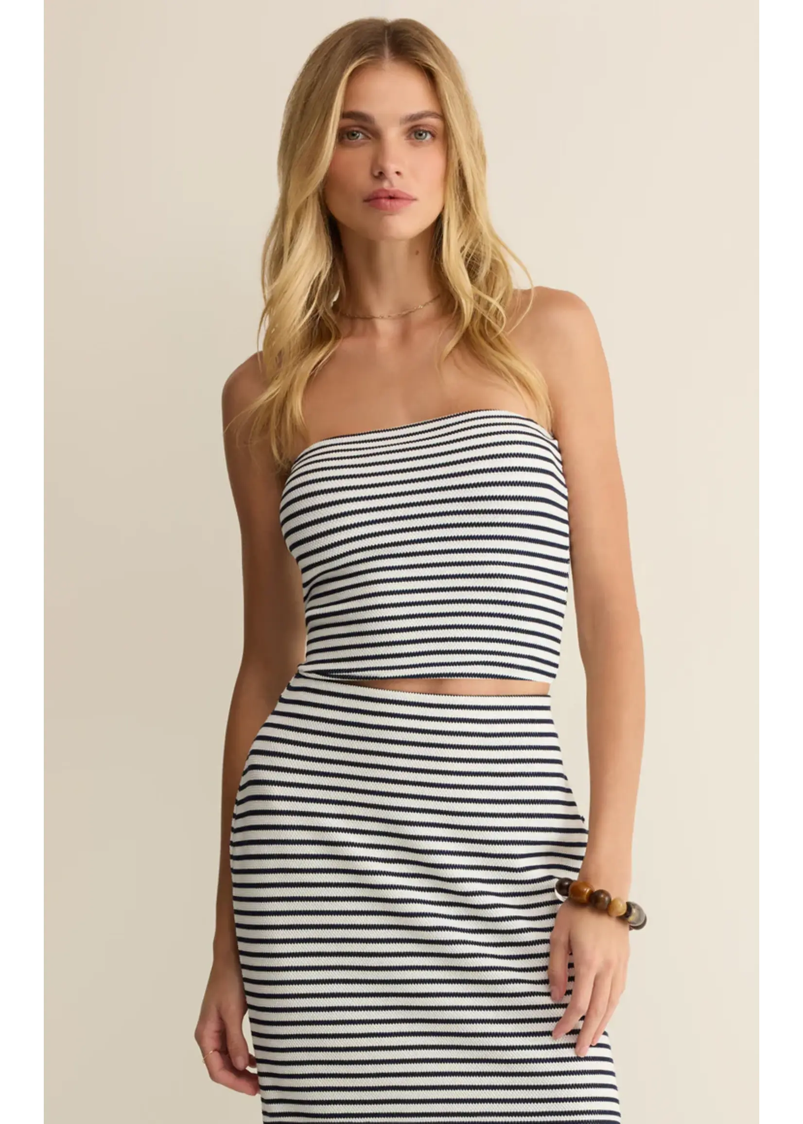 Z Supply Caffari Stripe Tube Top - ZT262121