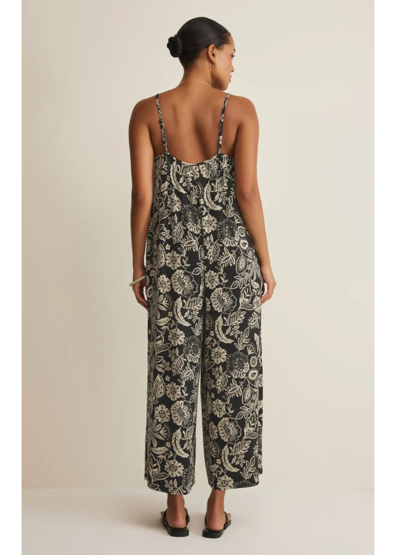 Z Supply Days Off Luz Floral Jumpsuit - ZP262724
