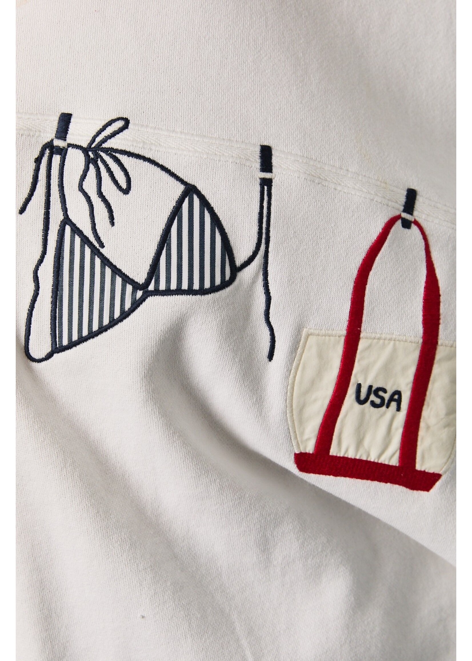 Le Lis Beach Graphic Sweatshirt - PT7286