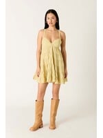 Cotton Candy LA Tiered Babydoll Mini Dress - CD-14235