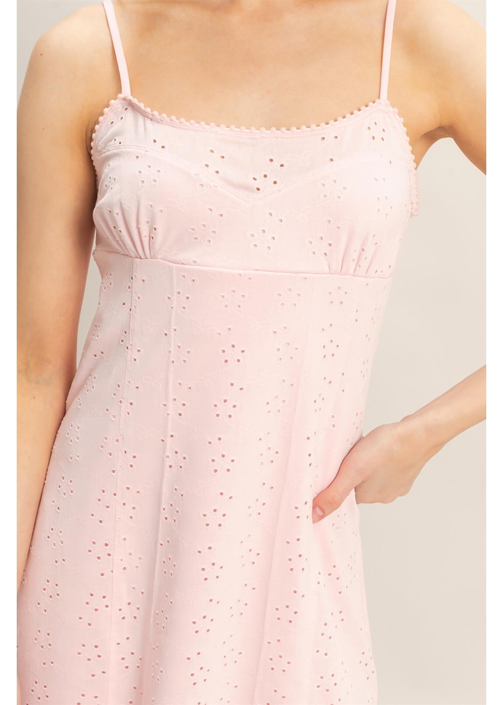 HYFVE Eyelet Knit Mini Dress - HF26C095