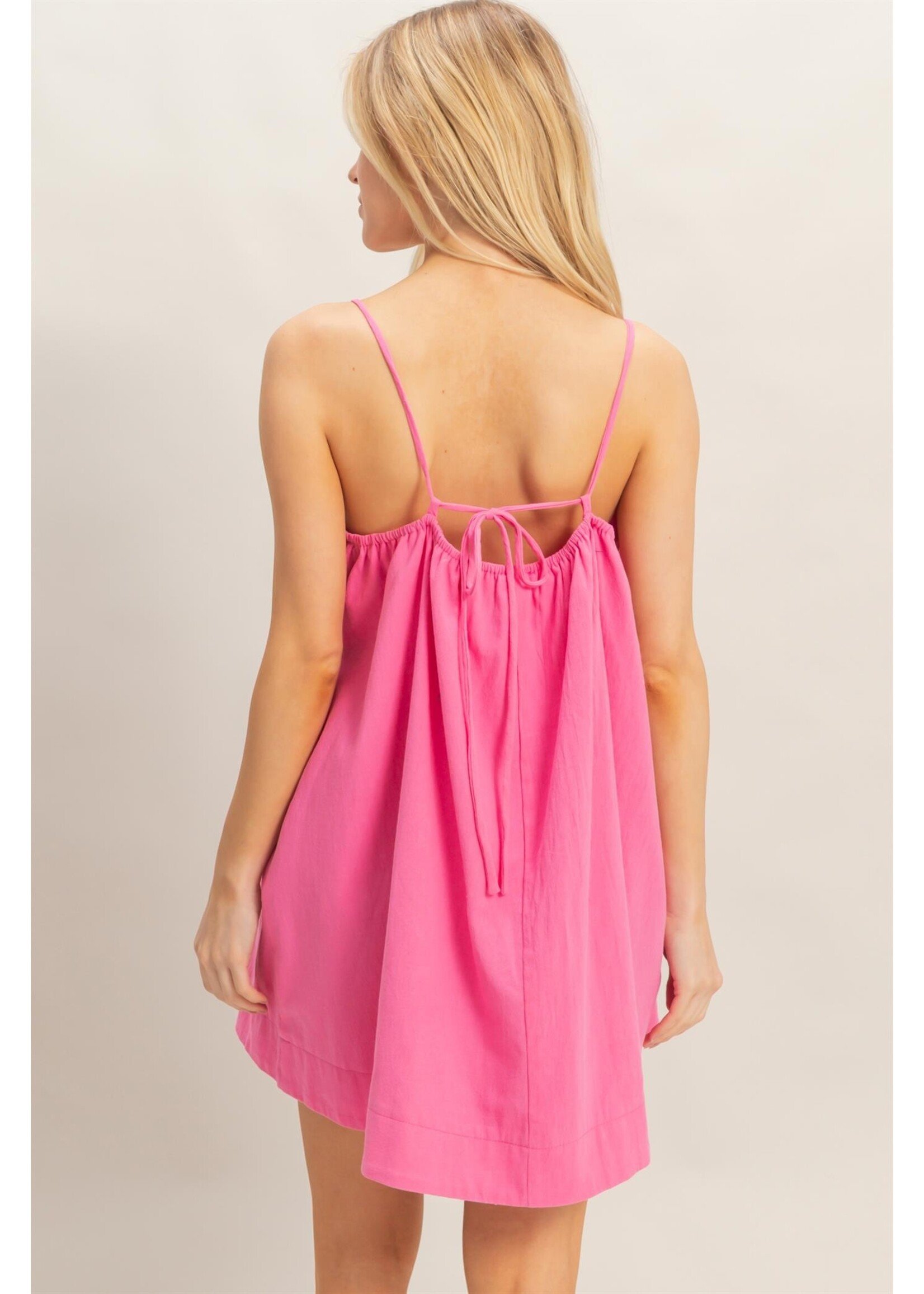 HYFVE Gathered Tie Strap Dress - HF26A237