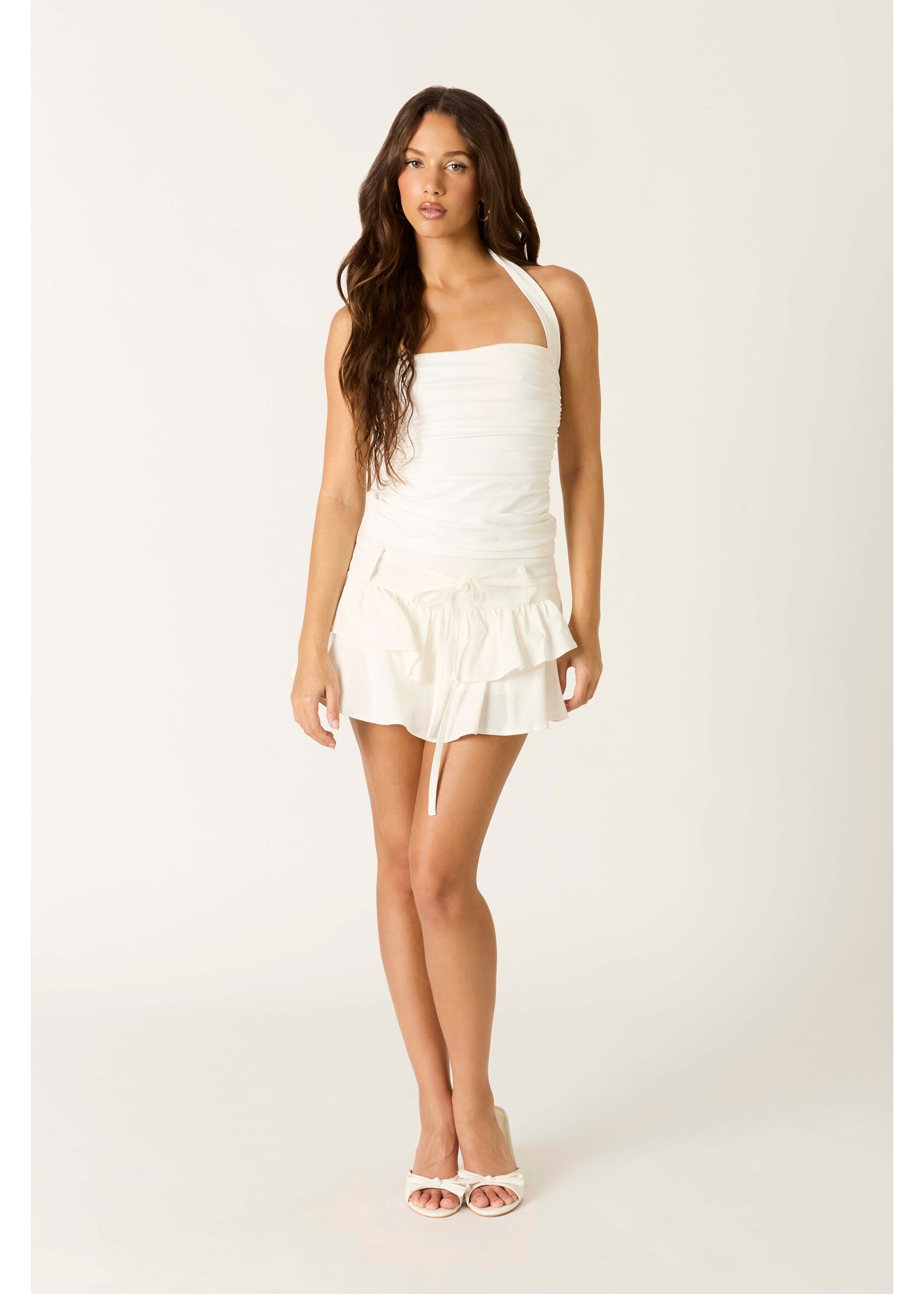 Cotton Candy LA Tiered Ruffle Mini Skirt - CP-14280