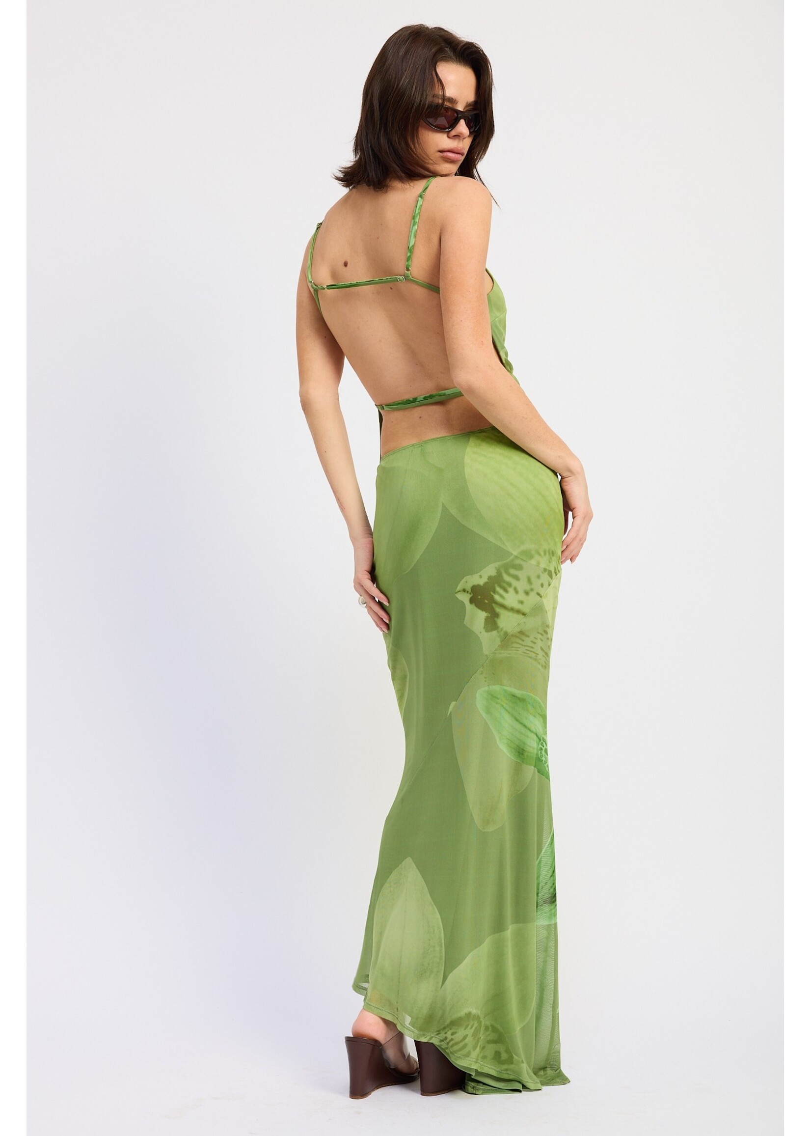 Emory Park Mermaid Maxi Skirt - M9089S-1