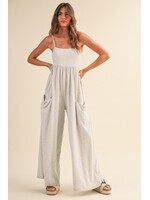 Klesis Strappy Empire Wide Leg Jumpsuit - IJP3392