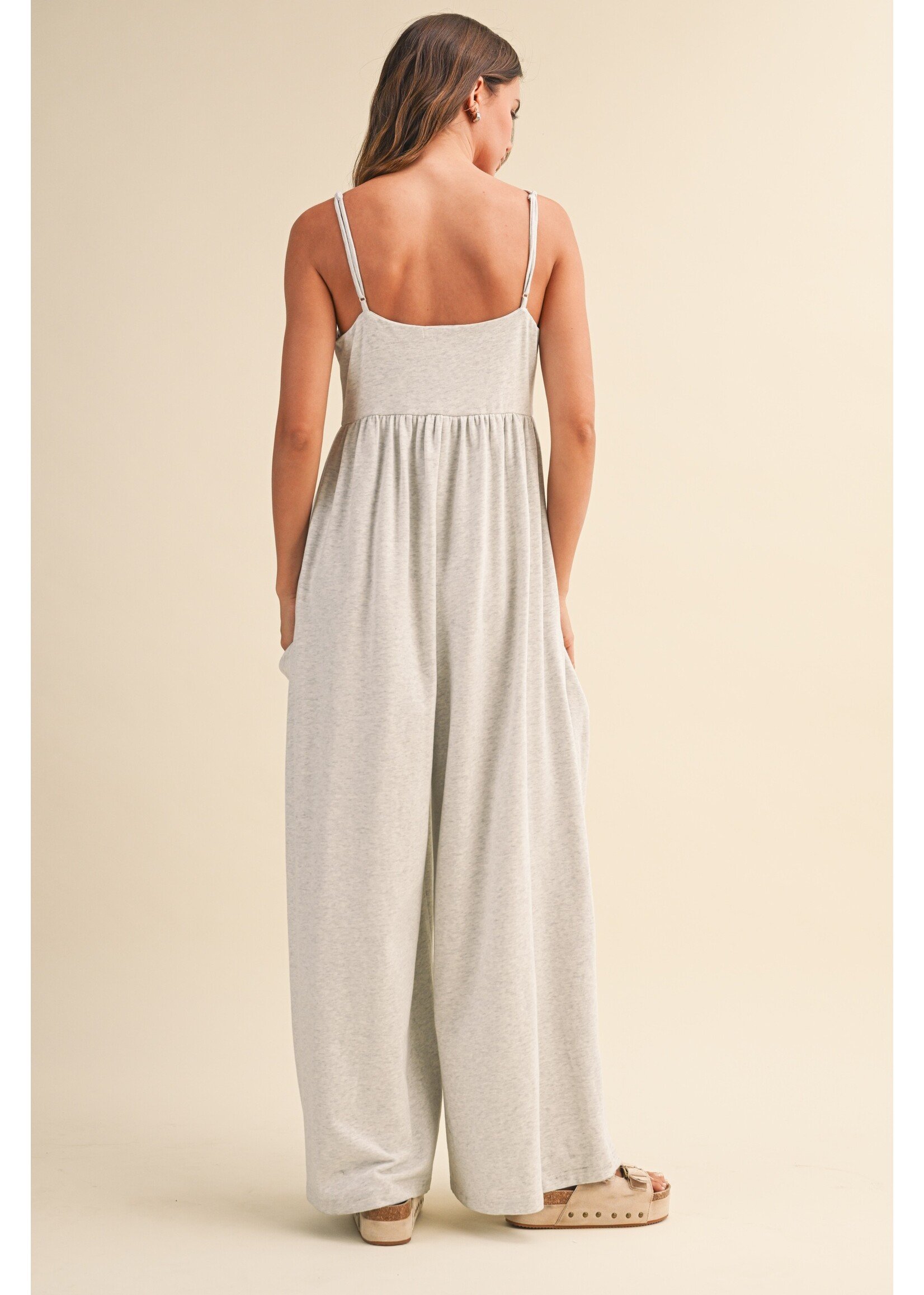 Klesis Strappy Empire Wide Leg Jumpsuit - IJP3392