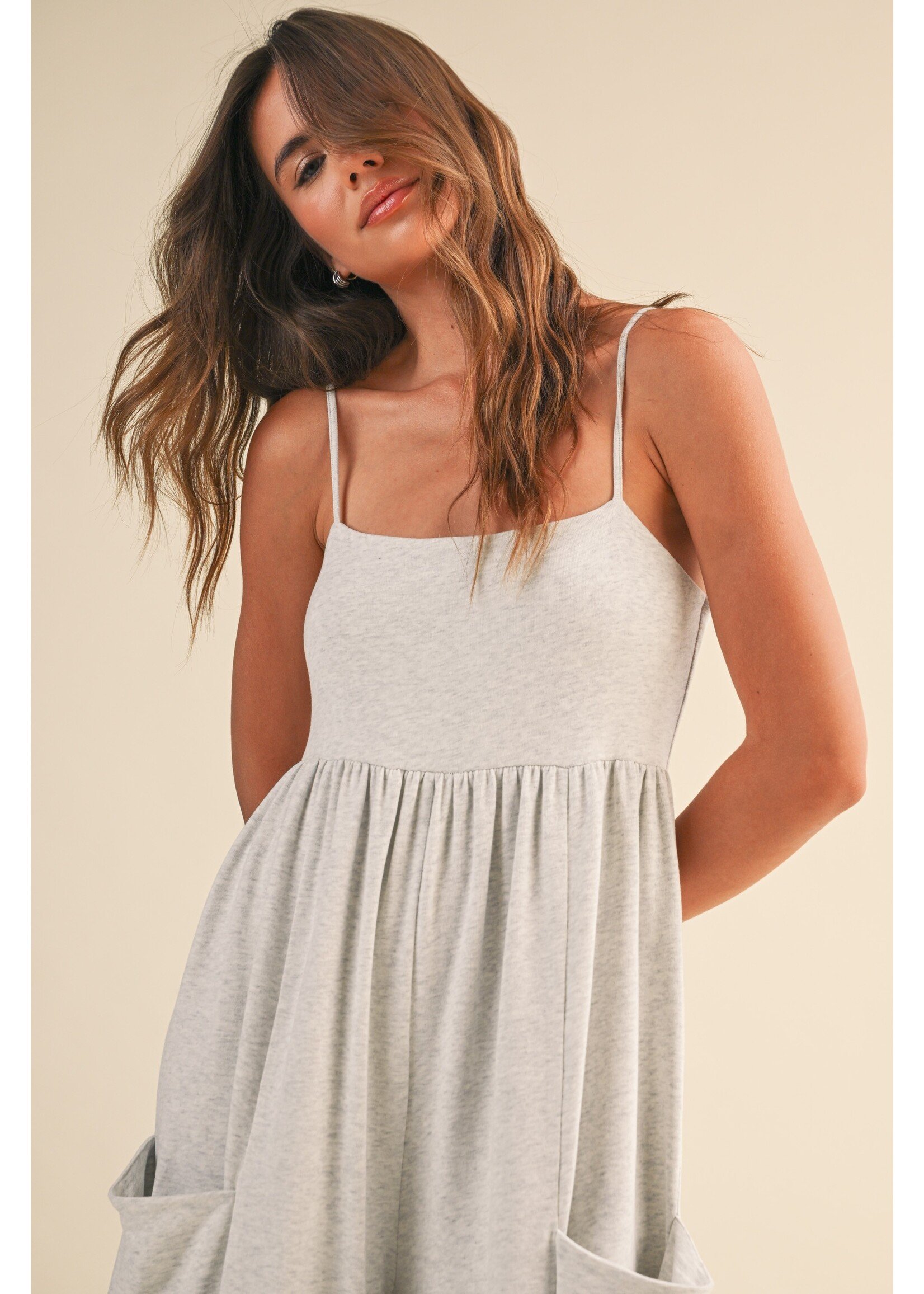 Klesis Strappy Empire Wide Leg Jumpsuit - IJP3392