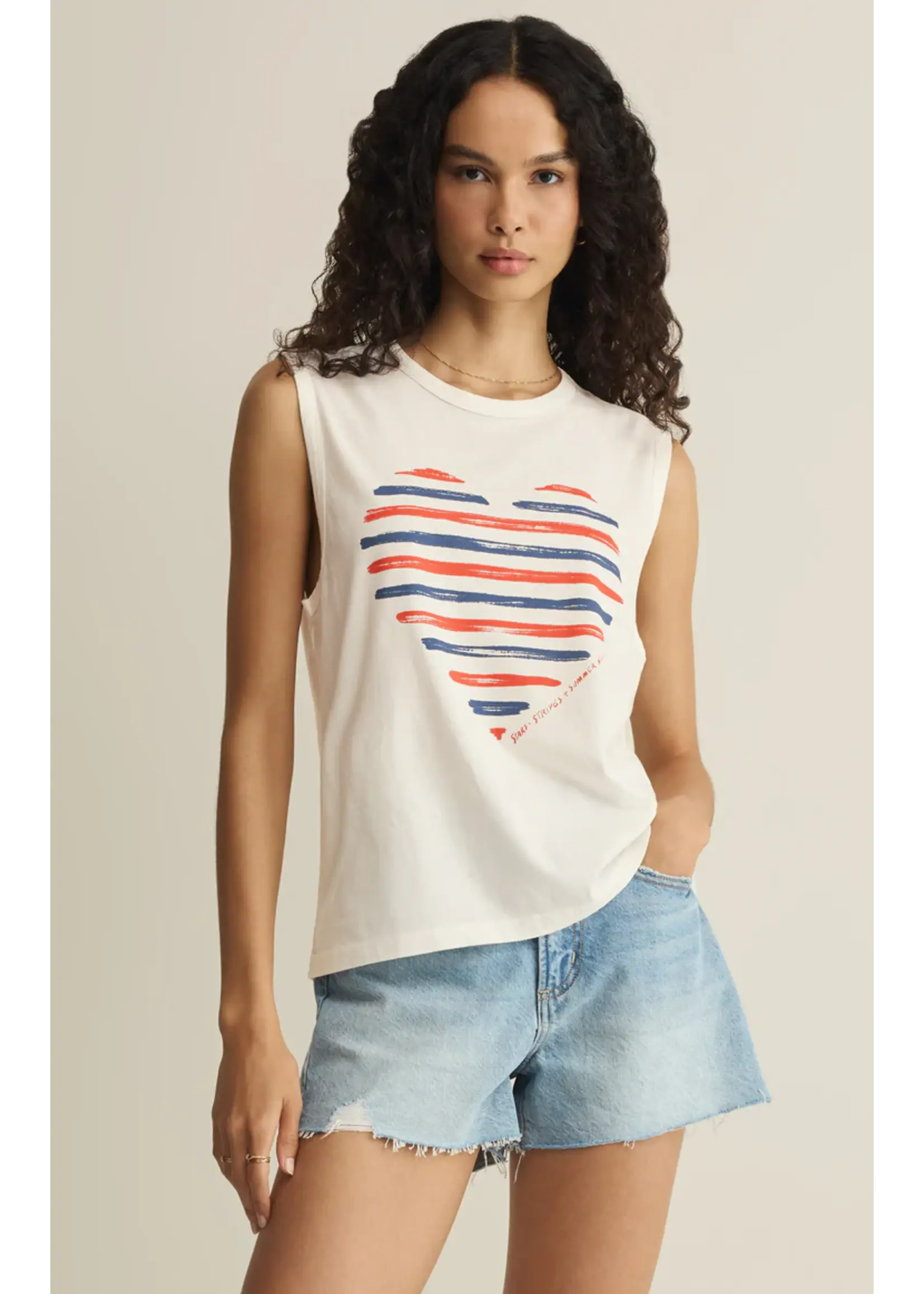 Z Supply Heart Muscle Tank - GT262892S