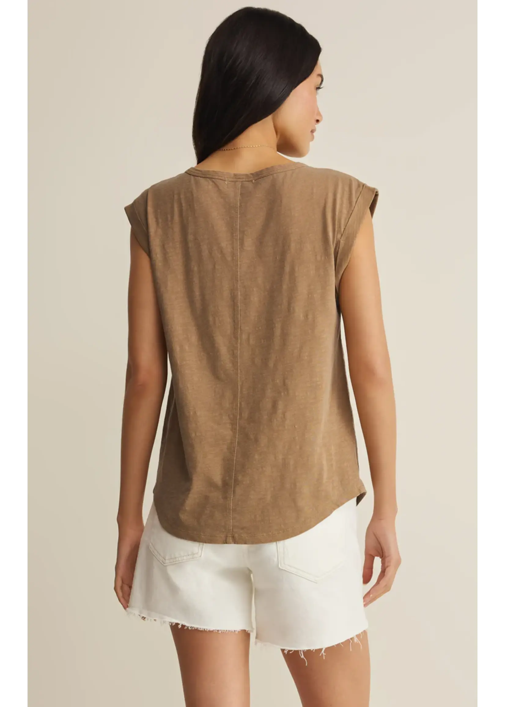 Z Supply Per Diem V-neck Tank - ZT262989