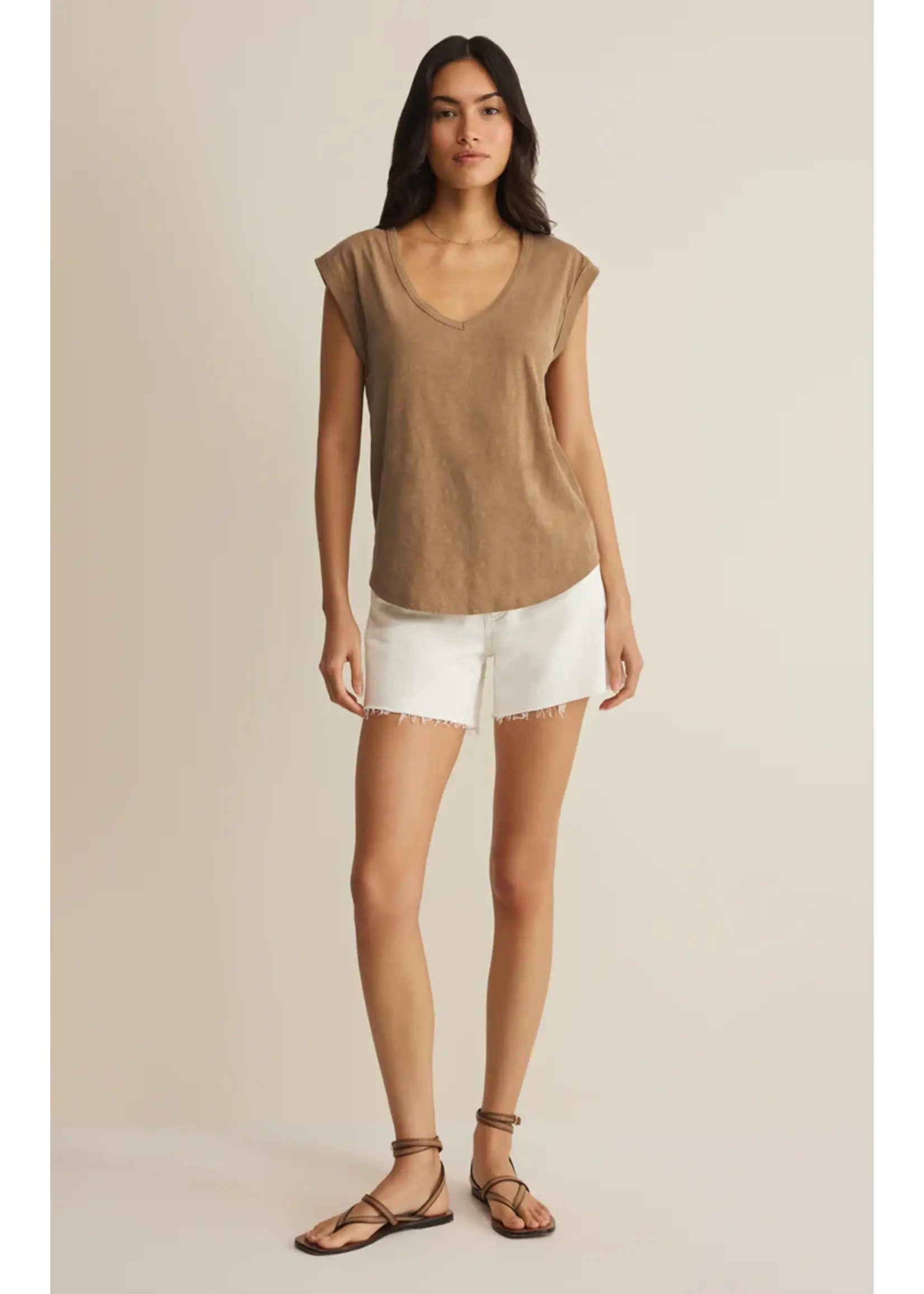 Z Supply Per Diem V-neck Tank - ZT262989