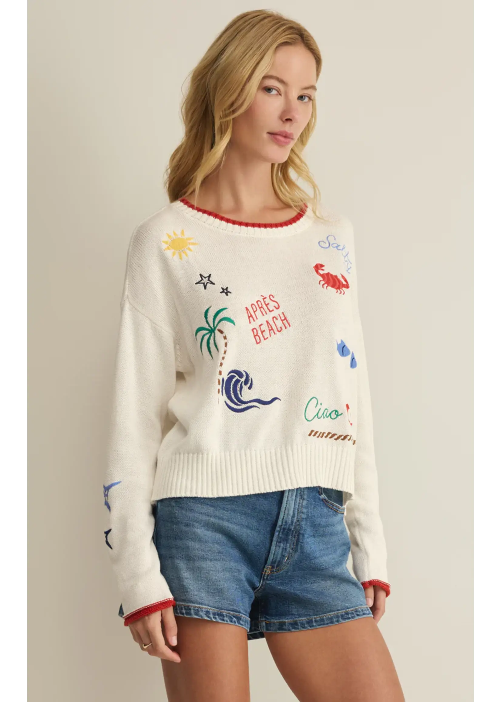 Z Supply Seas The Day Sienna Sweater - ZW262638