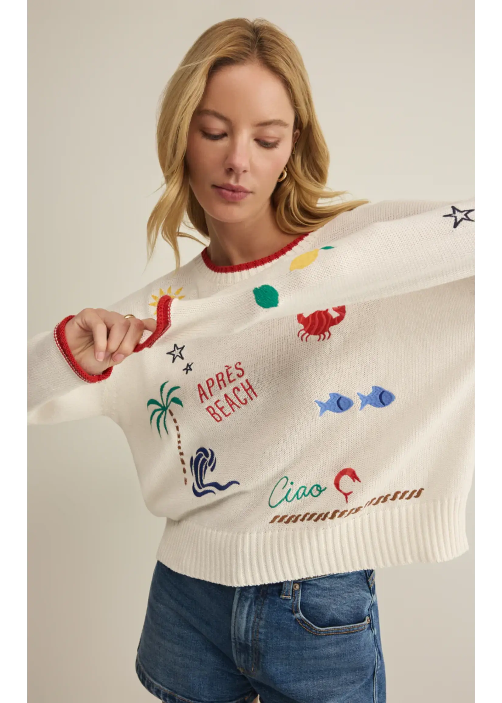 Z Supply Seas The Day Sienna Sweater - ZW262638