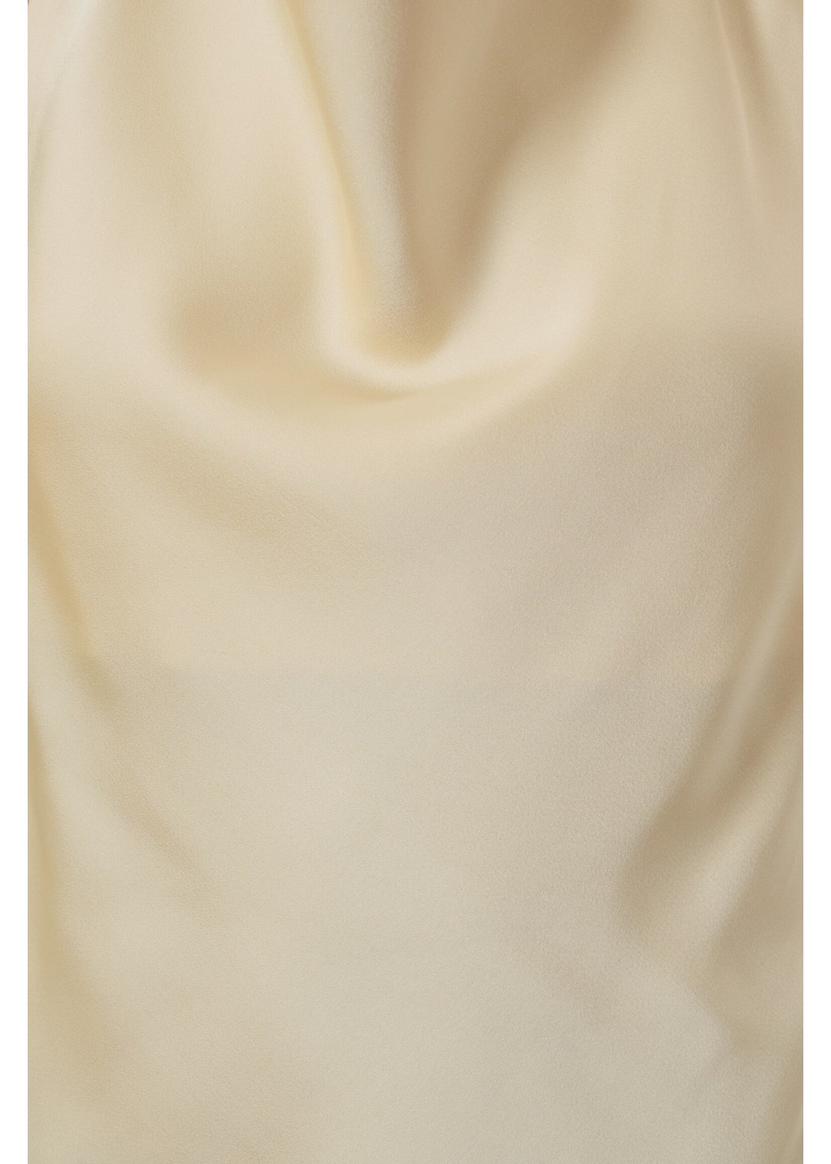 Sunday Edition High Cowl Neck Halter Satin Top - MT20370-1