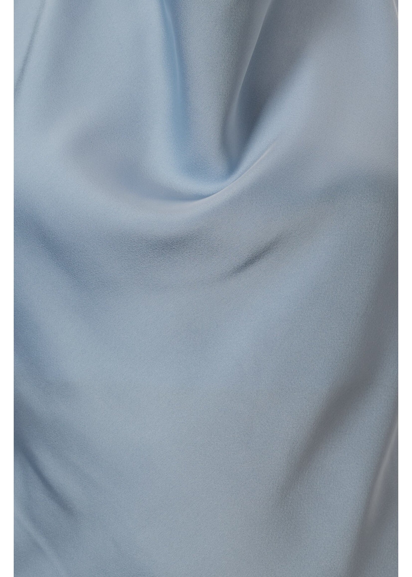 Sunday Edition High Cowl Neck Halter Satin Top - MT20370-1