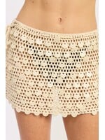 Emory Park Mini Shell Crochet Trim Skirt - IPJ3978S