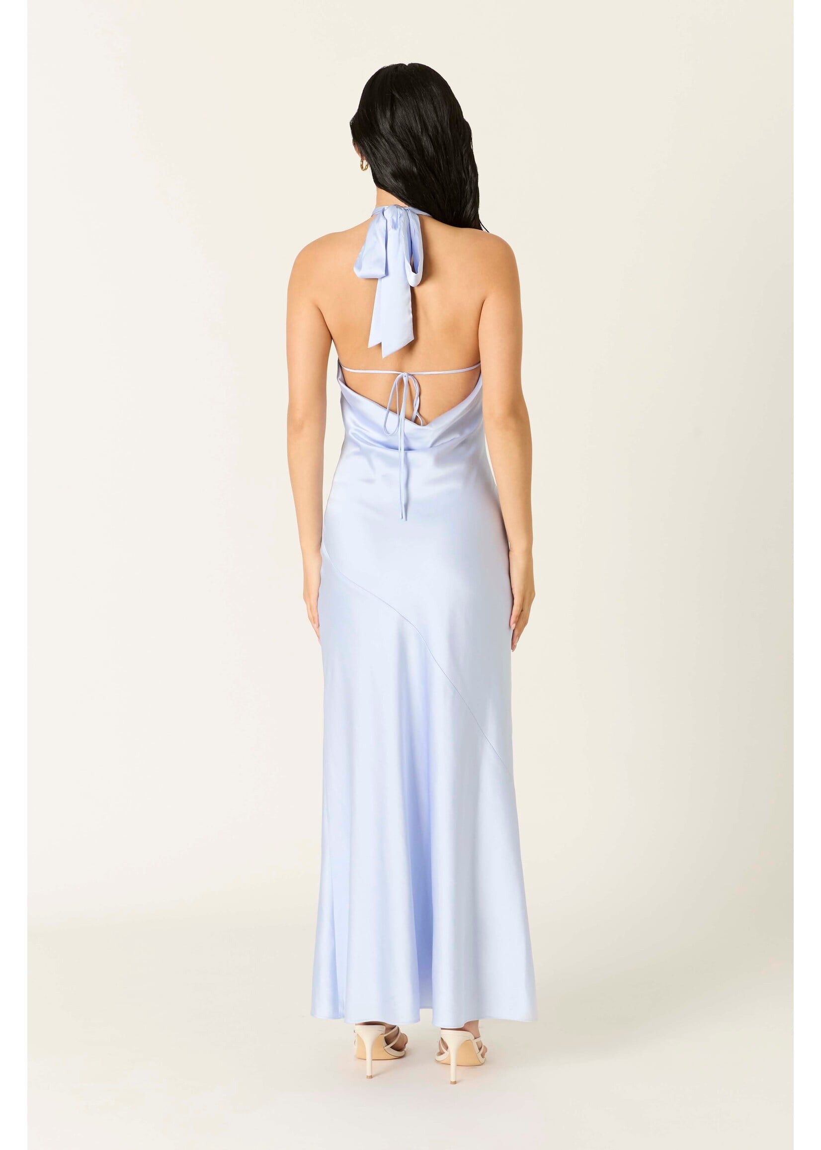 Cotton Candy LA Front Tie Back Detail Midi Dress - SD-404