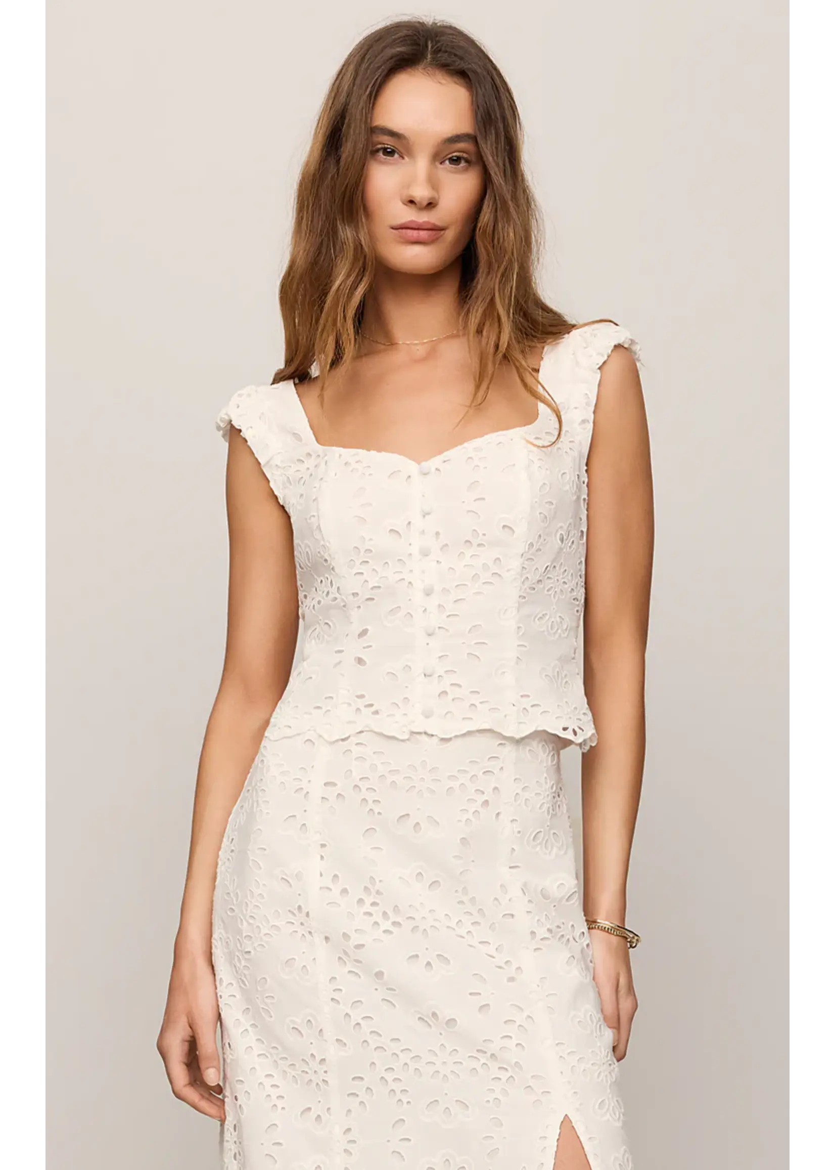 Z Supply Emrie Eyelet Top - ZT262821