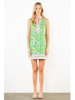 THML Strapless Floral Dress - JH2384-4