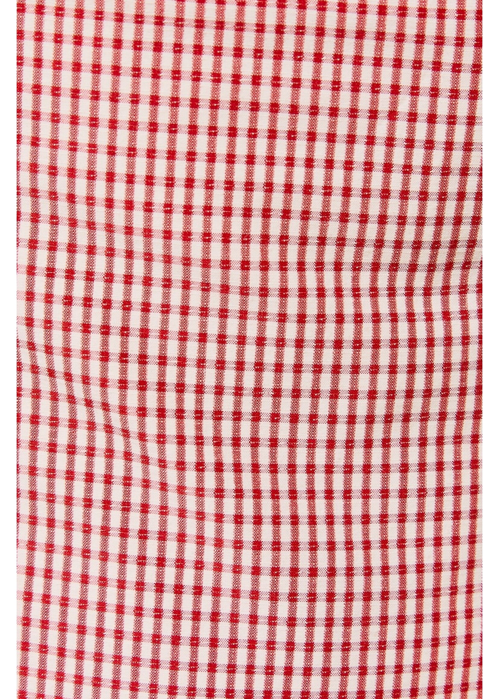 Le Lis Sleeveless Gingham Trim Detail Top - PT7364