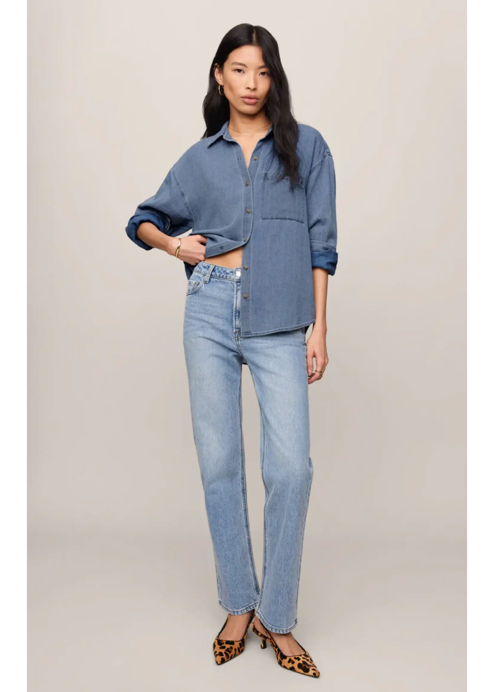 Z Supply The Perfect Twill Button Up - ZT262885