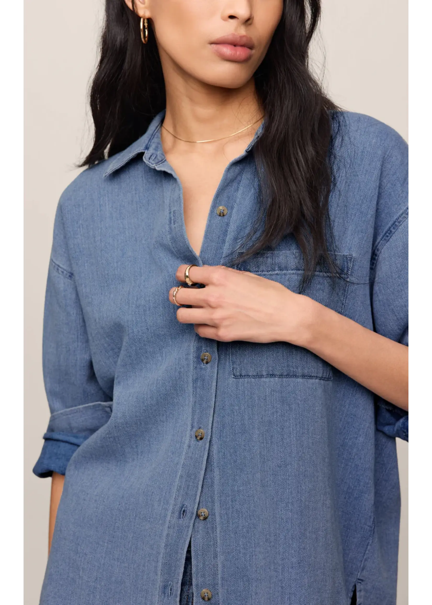 Z Supply The Perfect Twill Button Up - ZT262885