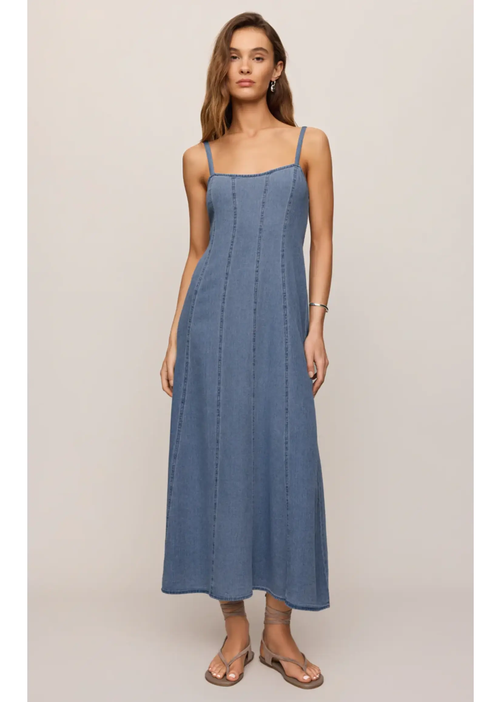 Z Supply Leonora Indigo Midi Dress - ZD263548