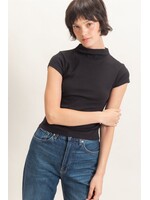 HYFVE Mock Neck Cap Sleeve Top - DZ26E323