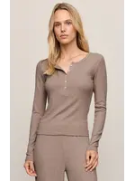 Z Supply Just Right Rib LS Top - ZLT263470