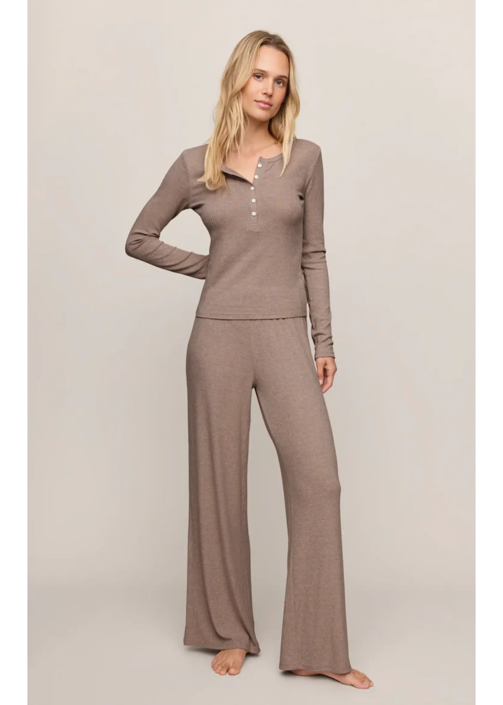 Z Supply Just Right Rib LS Top - ZLT263470