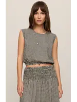 Z Supply Merit Gingham Top - ZT263177