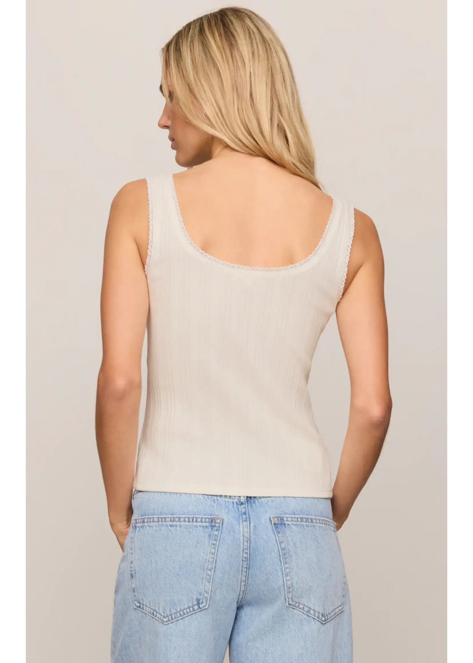 Z Supply Lainey Pointelle Tank - ZT263202