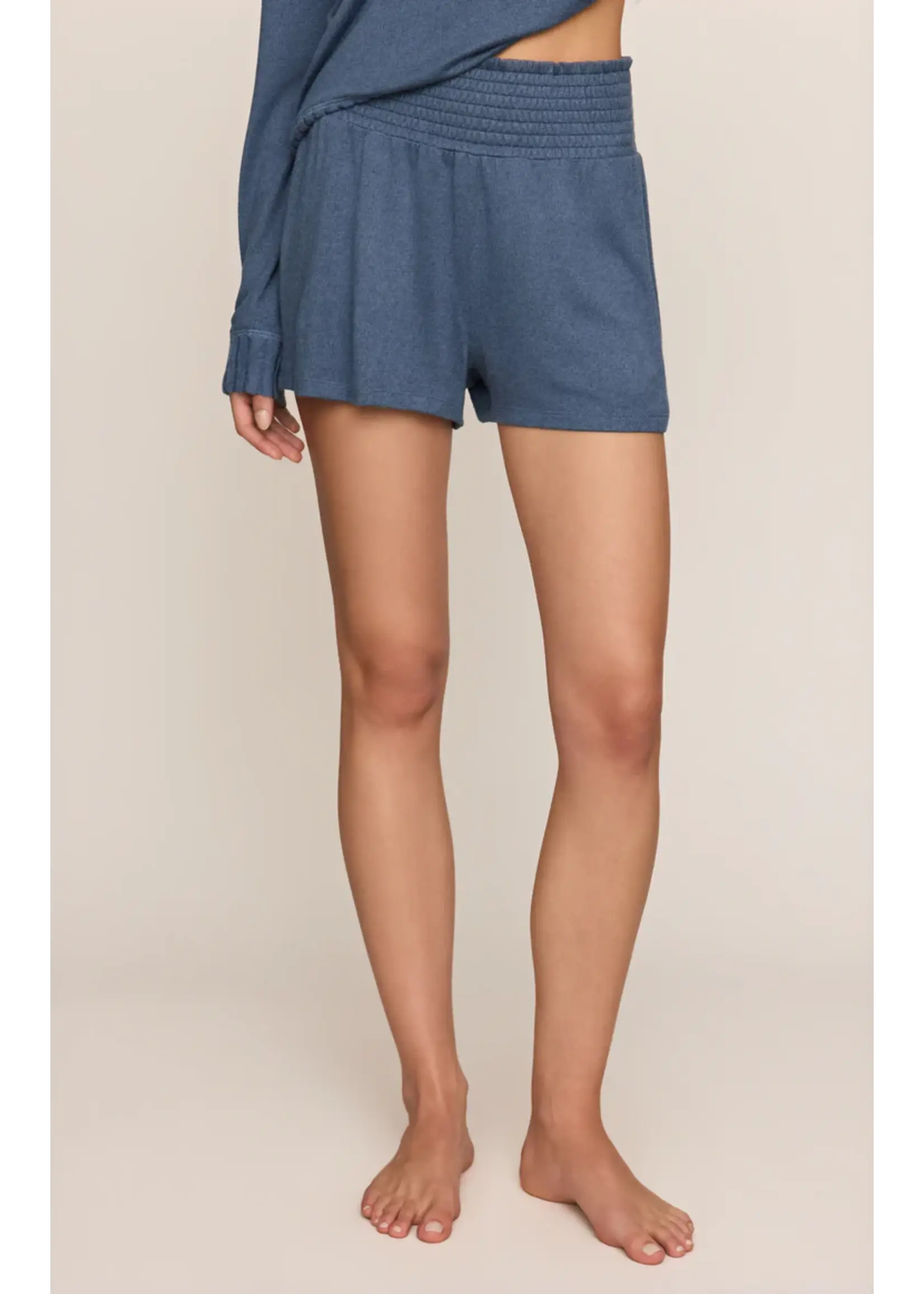 Z Supply Dawn Smocked Brushed Jersey Shorts - ZLS261554