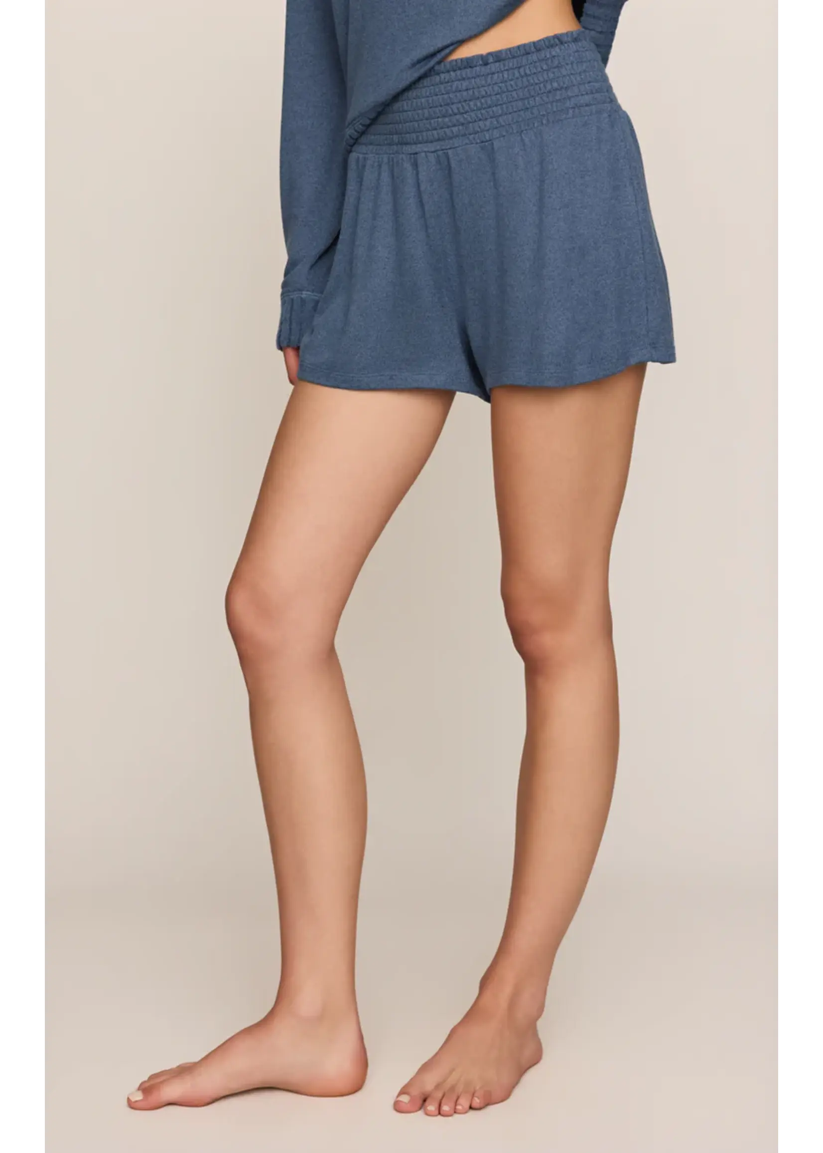 Z Supply Dawn Smocked Brushed Jersey Shorts - ZLS261554