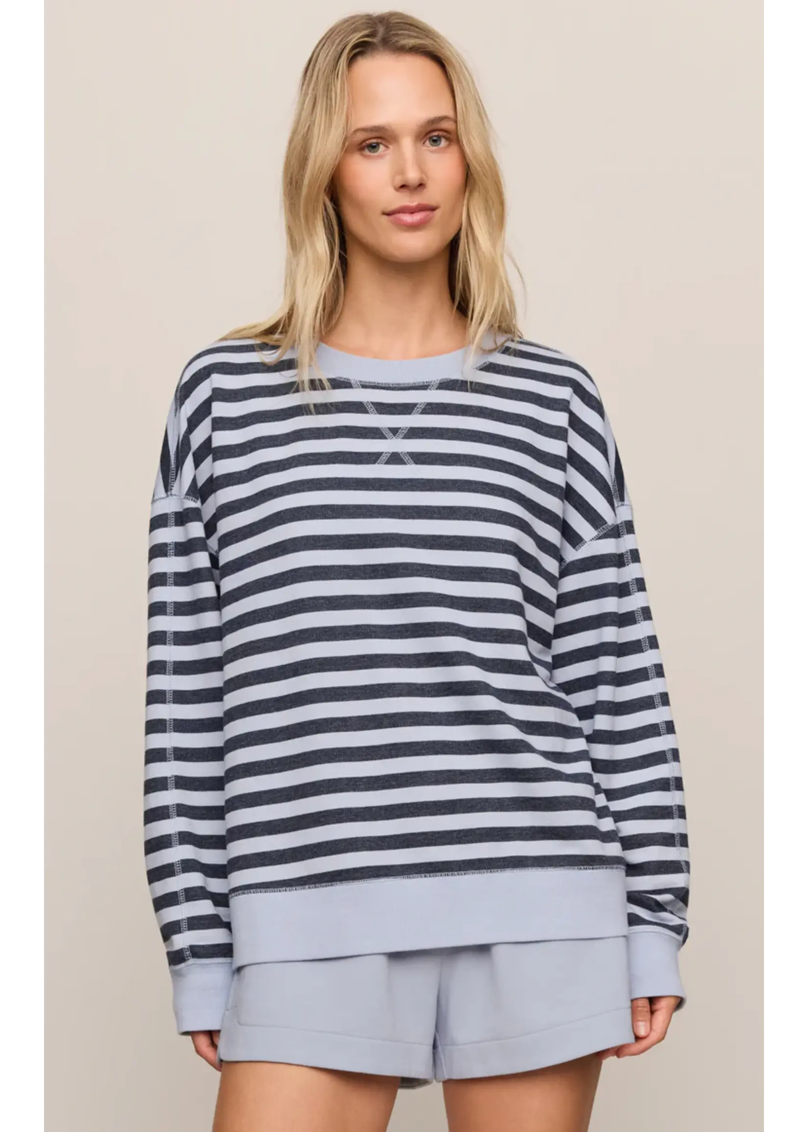 Z Supply The Everyday Striped Crew - ZT263558