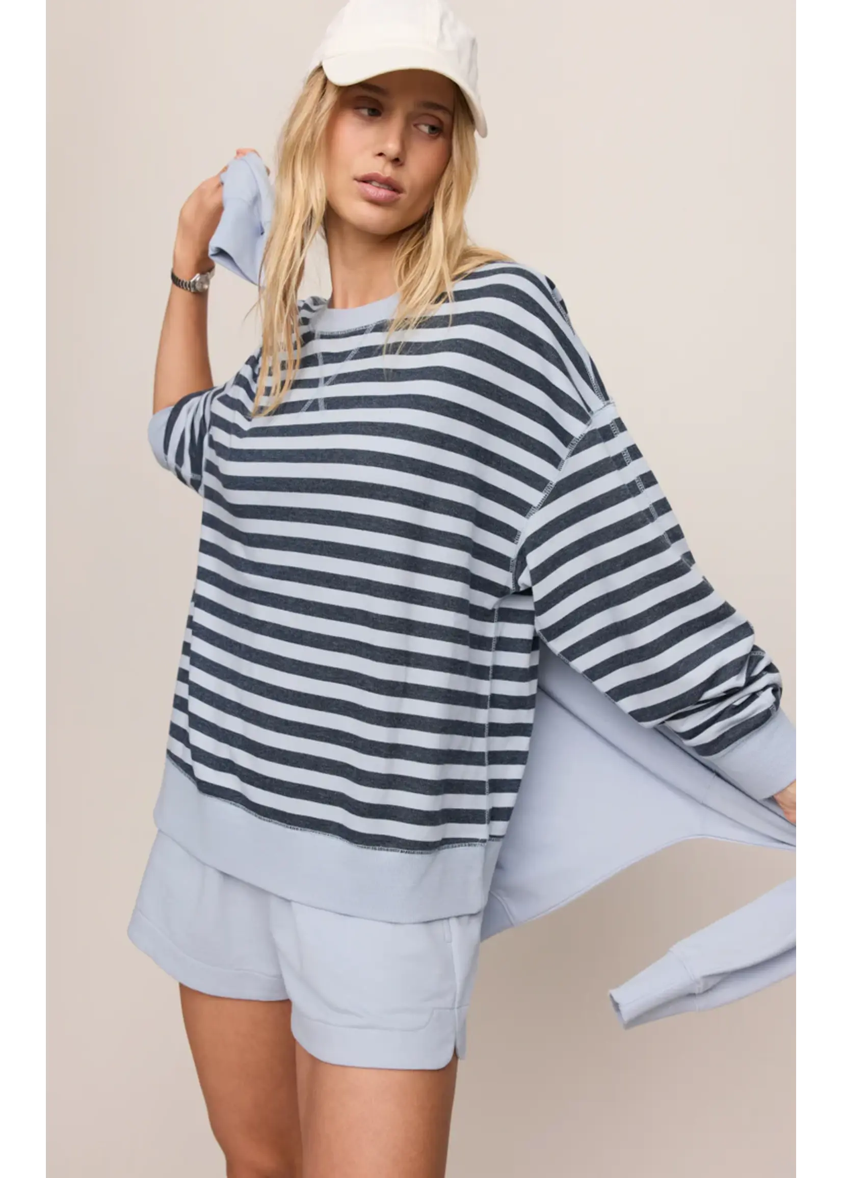 Z Supply The Everyday Striped Crew - ZT263558