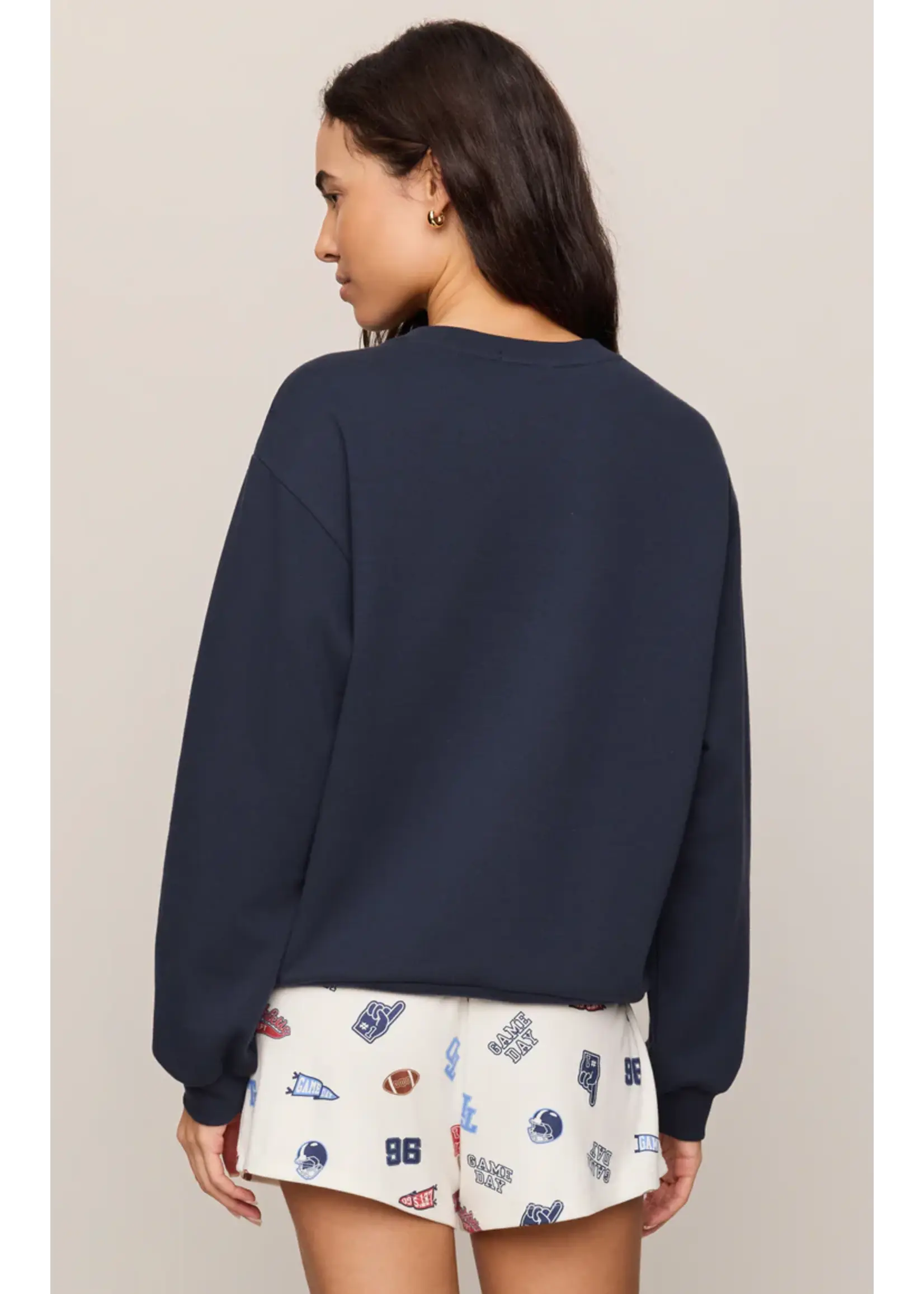 Z Supply Boyfriend Patch Sweatshirt - ZLT263509