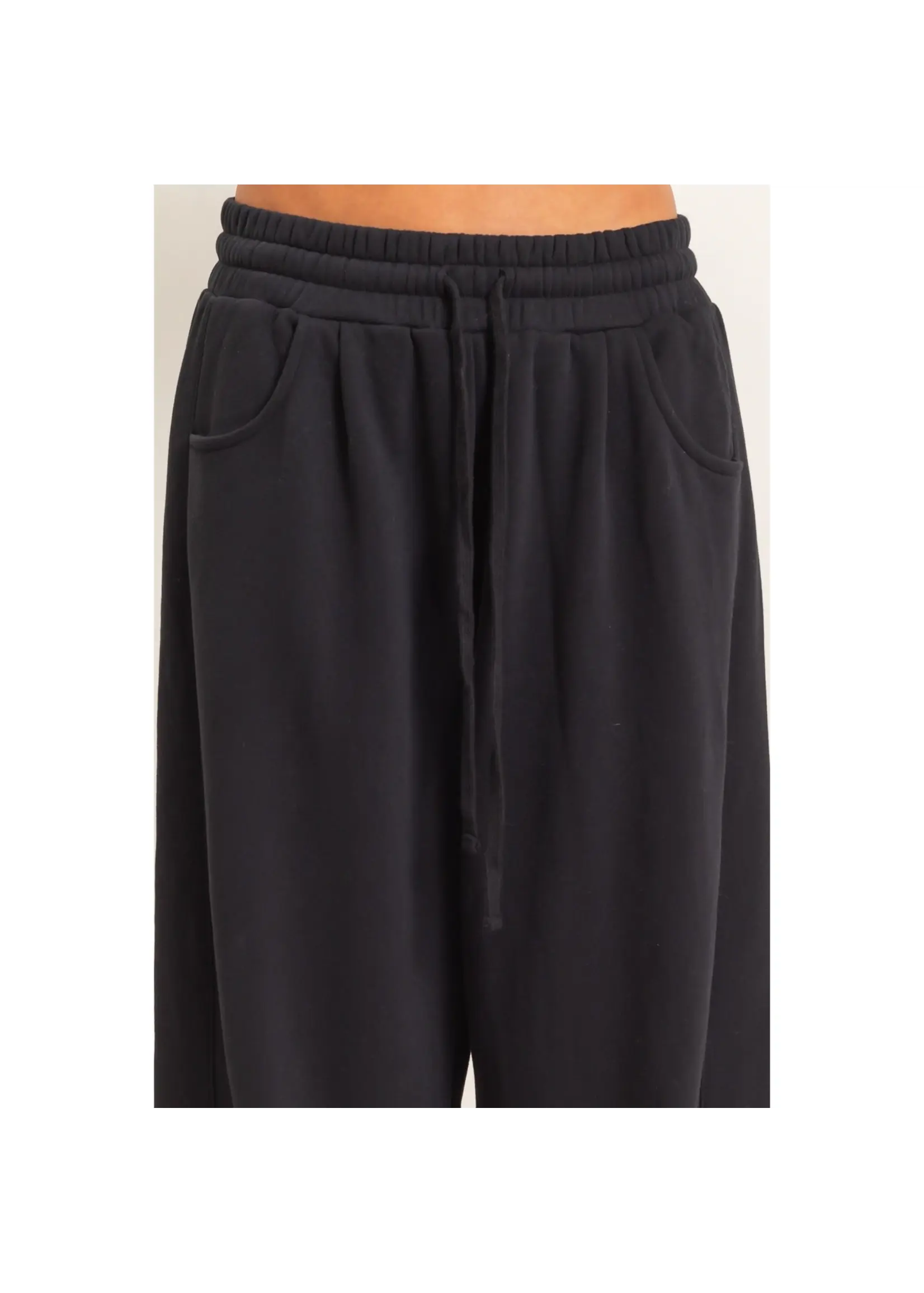 HYFVE Drawstring Waist Barrel Sweatpants - DZ26E290