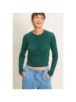 HYFVE Pointelle Button-Down Cardigan - DZ26E302
