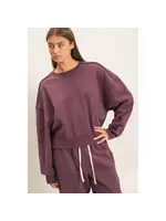 HYFVE Star Patch Sleeve Sweatshirt - DZ26E888