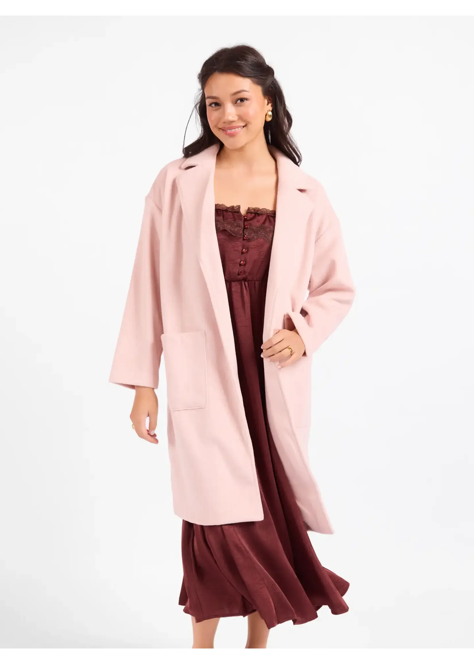 Sadie & Sage Hayley Open Coat - AJ3534