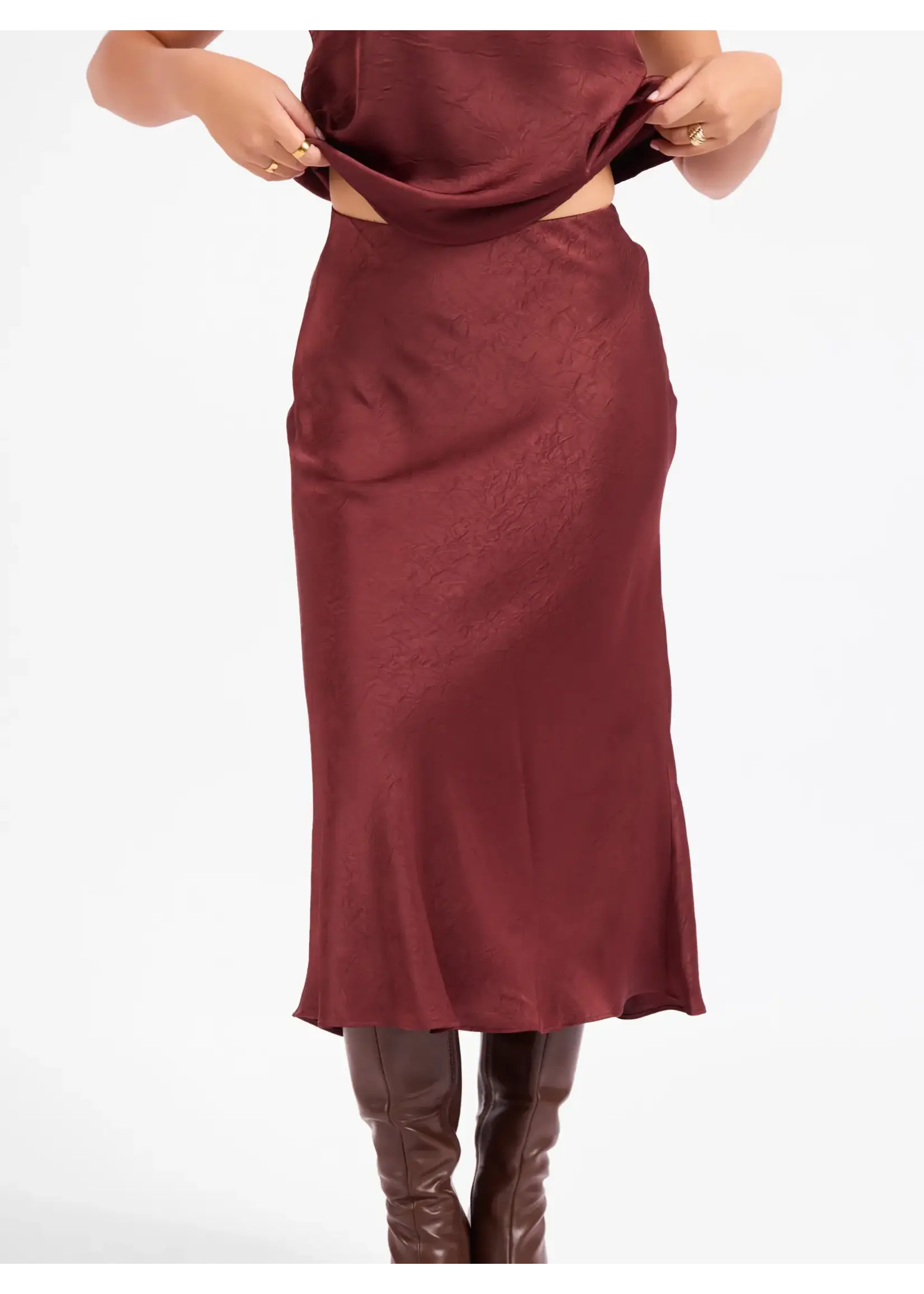Sadie & Sage Ceremony Midi Skirt - AJ3607