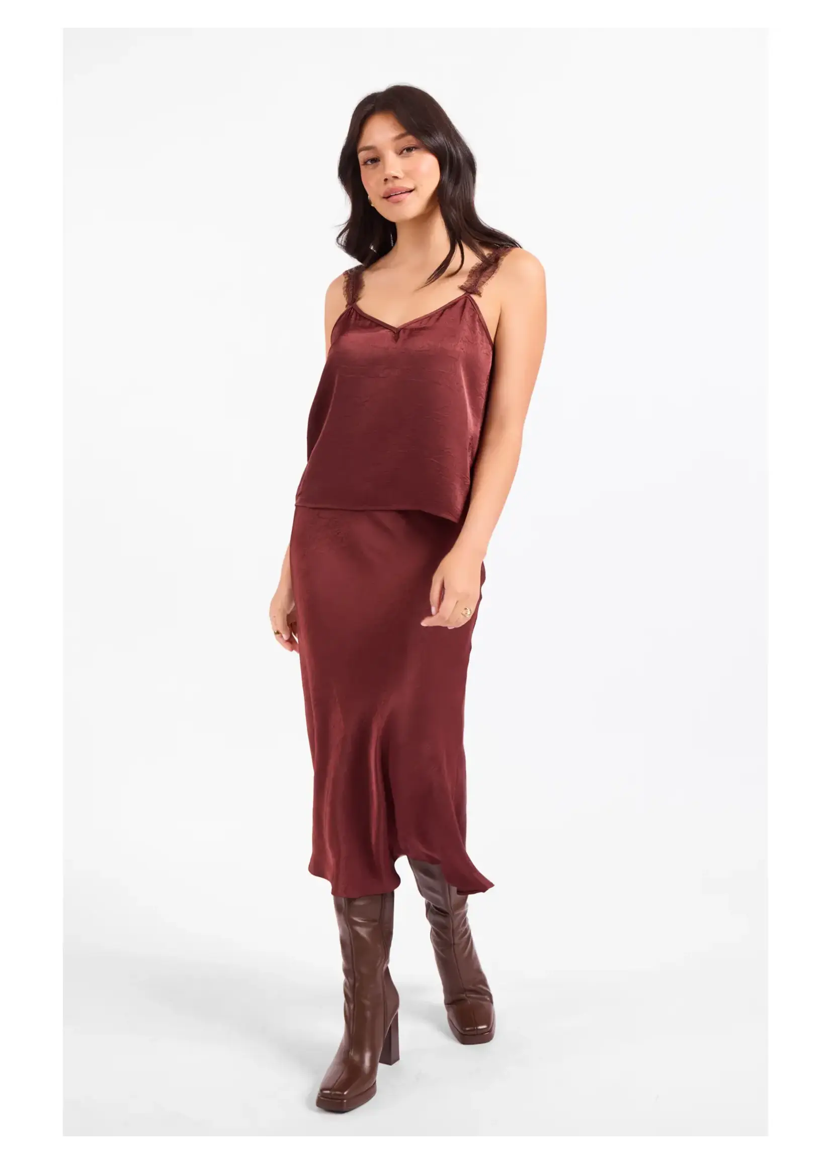 Sadie & Sage Ceremony Midi Skirt - AJ3607
