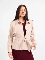 Sadie & Sage Market Morning Trench Jacket - AJ3517