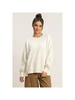HYFVE Oversized Raw Edge Sweatshirt - DZ26C737