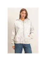 HYFVE Tree Camouflage Zip-Up Hoodie - DZ26E291
