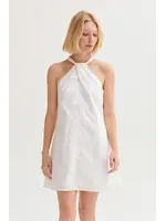Crescent Chloe Poplin Halter Mini Dress - CD9708-1