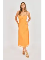 Sadie & Sage Prickly Petal Applique Midi Dress - AJ1333